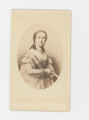 Vintage CDV  Archduchess Marie Henriette of Austria Queen of Belgium