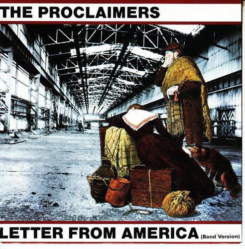 Proclaimers - Letter From America Band Version - gebrauchte Vinyl Schallplatte - T1450z - Bild 1 von 4