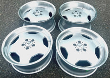 Mercedes Deep Dish Monoblock 18 Inch Rims Wheels Set 4 New 188 Fits 560sel Amg