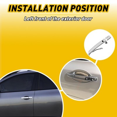 Right Front Passenger Door Handle For Nissan Murano & Rogue With Smart Entry