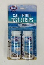 Clorox Pool&Spa Salt Pool Test Strips for Pool Water Testing 25 + 10 Salt tester