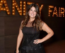 Monica Lewinsky Posing In Black Dress 8x10 PRINT PHOTO