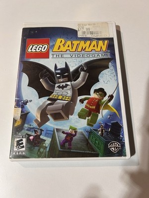LEGO Batman: The Videogame Nintendo Wii Warner Bros (UNTESTED)