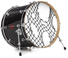 Vinyl Skin Decal Wrap fits 22" Bass Kick Drum - Ripped Fishnets