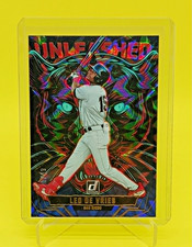 2025 Donruss Baseball Leo De Vries Padres Unleashed Blue Xplosion RC #4 20/49