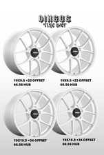 Set- 4 Forged Rotiform Ltn Set 5x120gloss Silver 19x9.5 22 19x10.5 34
