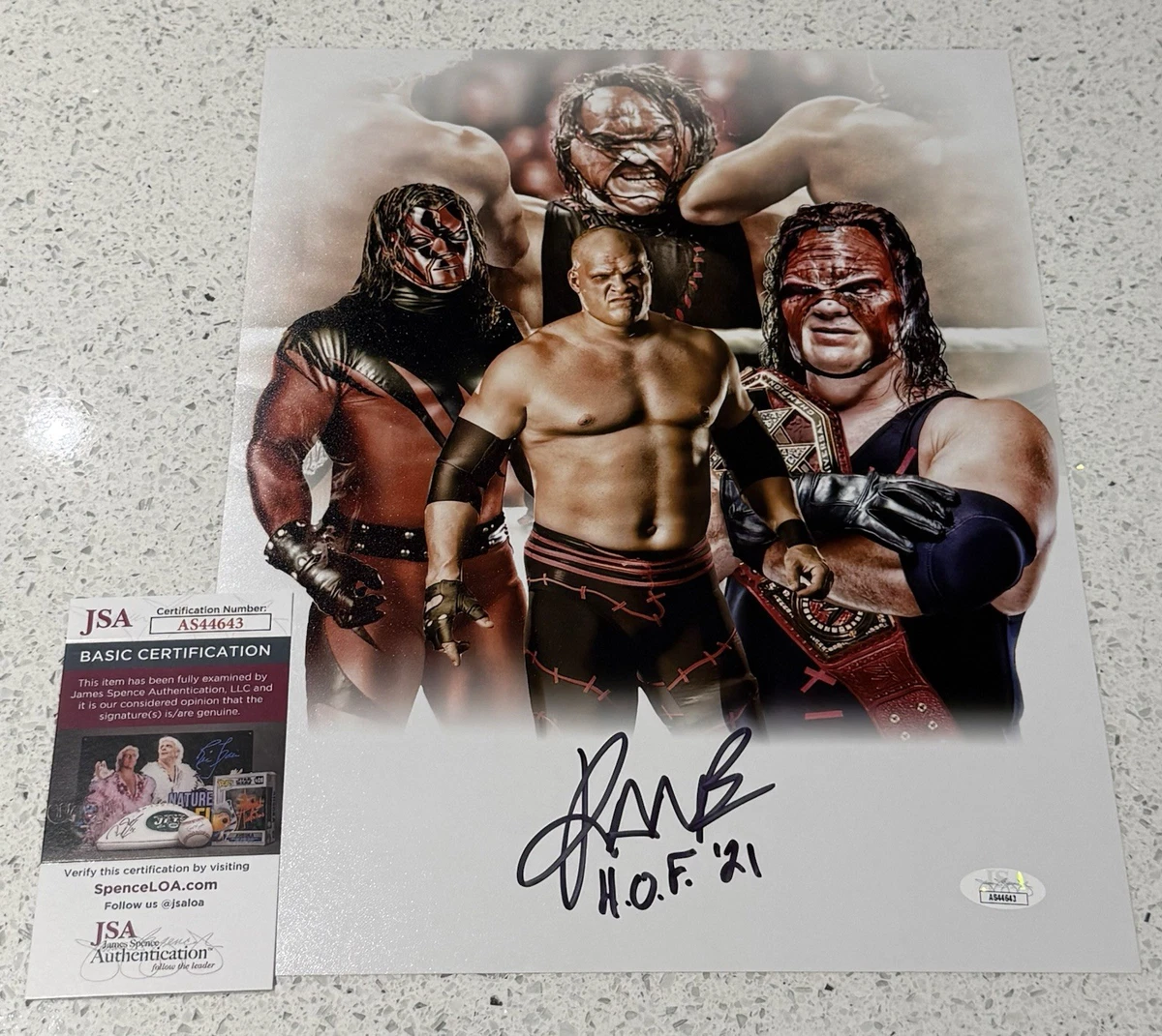Kane WWE Wrestling Original Autographed Items for sale | eBay