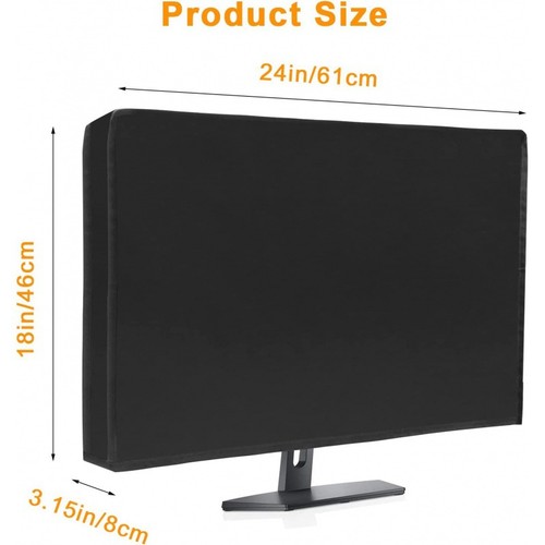 Monitor Dust Cover Sleeve Case Desktop Computer Screen Protector Waterproof - 第 3/5 張圖片