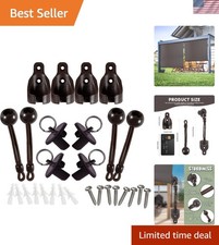 New Bungee kit + end caps Universal Replacement Mounting Brackets of Exterior...