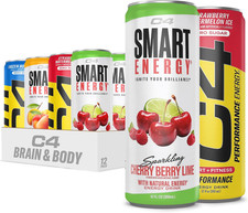 Energy & Smart Energy Drinks Variety Pack, Sugar Free Pre Workout Performance Dr