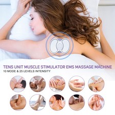 Rechargeable Tens Unit Electric Pulse Massager EMS Muscle Stimulator Pain Relief