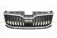 KüHlergrill KüHlergitter Schwarz Chrom FüR Skoda Octavia III Combi 5E5
