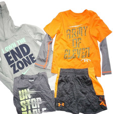 Little Boys Lot 4 Clothing NIKE  UNDER ARMOUR Shorts  Shirts Sz 4