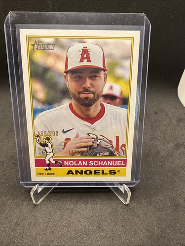 2025 Topps Heritage #273 Nolan Schanuel | Baseball Card