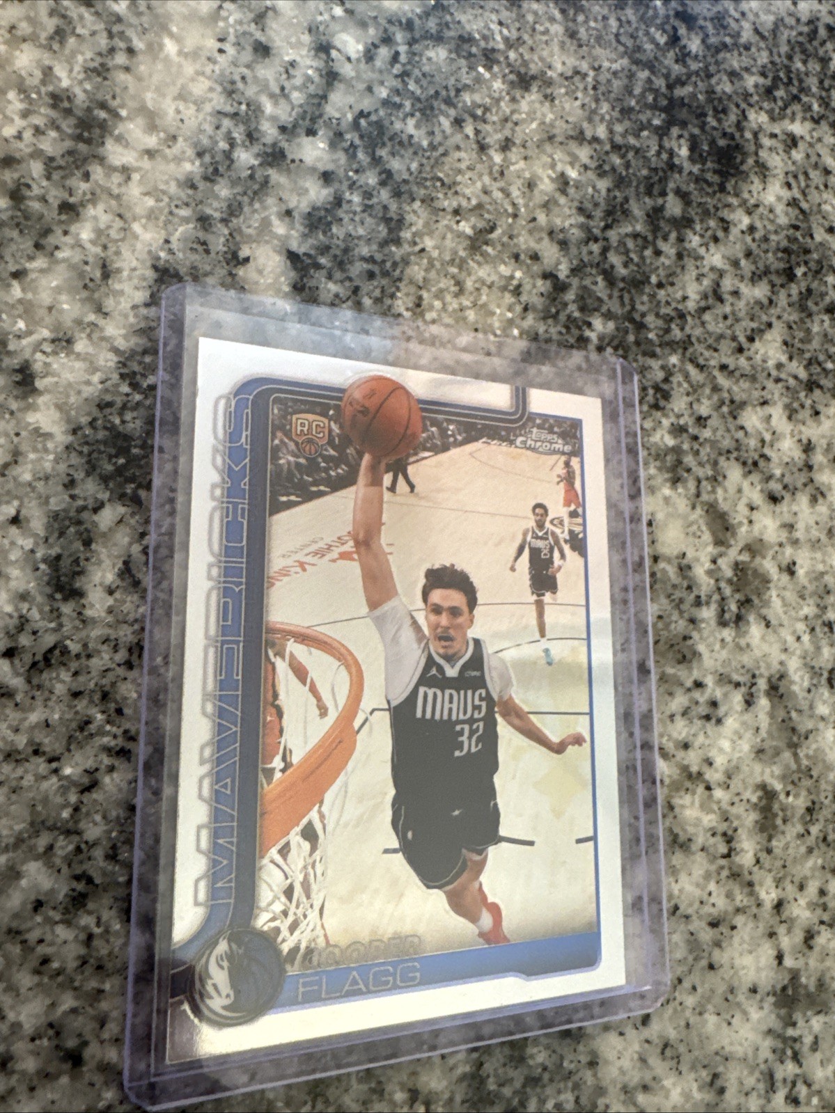 Topps Chrome 2025-26 Cooper Flagg Dallas Mavericks #251 RC Base Set