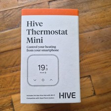 Hive V4 Mini Nano 3 OpenTherm 852110 Smart Combi Boiler Thermostat White Silver