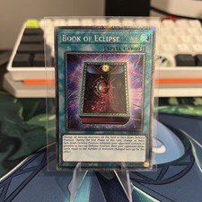 YUGIOH Platinum Secret Rare Book Of Eclipse RA02-EN054 1st Edition