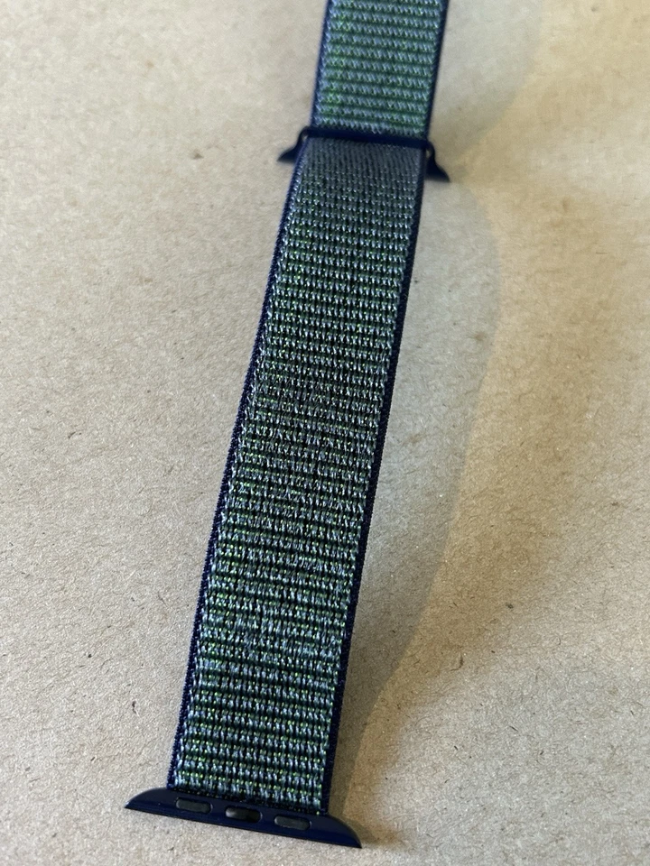 Correa de reloj Nike Sport Rep. azul Apple iWatch Ultra 2 Series 10 9 8 7 6 42-49 mm Foto 3 de 4