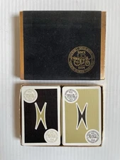 Vintage Hackney Bros Body Co Wilson, NC Double Deck Redislip Playing Cards