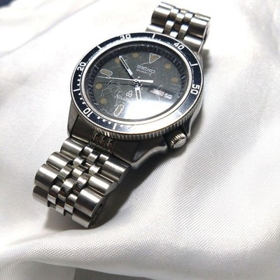 [EXC+5] Seiko SilverWave Z Vintage Diagonal Crown Men's Watch Working