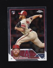 2023 Topps Chrome Sam Bachman Rookie #USC165 Los Angeles Angels