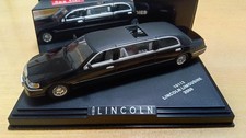 1/43 2000 Lincoln Limousine Lincoln Town Car Limousine Black/Black