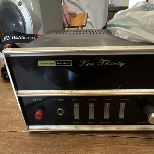 Harman Kardon Two Thirty Vintage Stereo Receiver Home Audio Amplifier