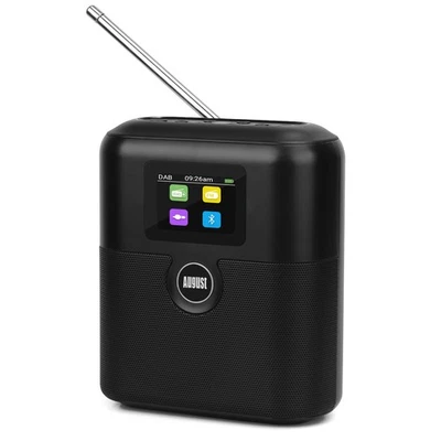 August MB330 Tragbares DAB-Radio & Bluetooth-Lautsprecher - Bild 1 von 4