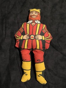 Burger King “The King” Promotional Advertising 13" Plush. Vintage Stuffed