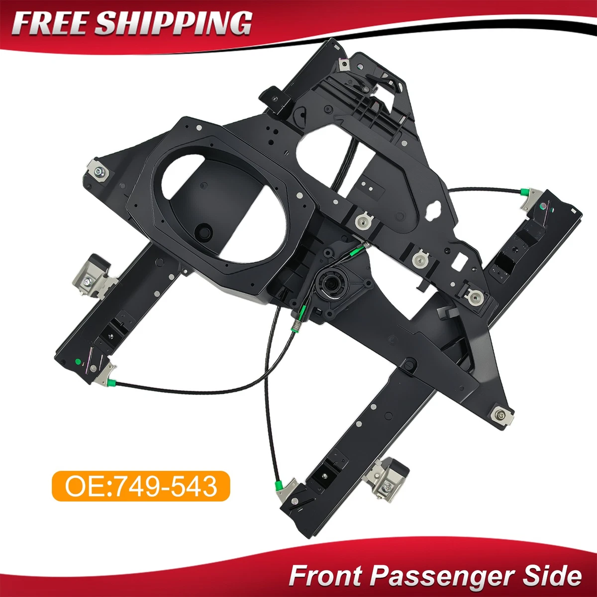 Fix That Broken Window! This Front Left Power Window Regulator From SUMMITTEILE Is A Direct Fit For 2007-2017 Ford Expedition And Lincoln Navigator. It's The Complete Assembly For The Driver's Side.