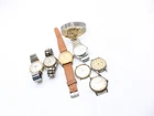 F x8 Vintage Gents Manual Wind Wristwatches Inc Sekonda, Timex Etc N/W