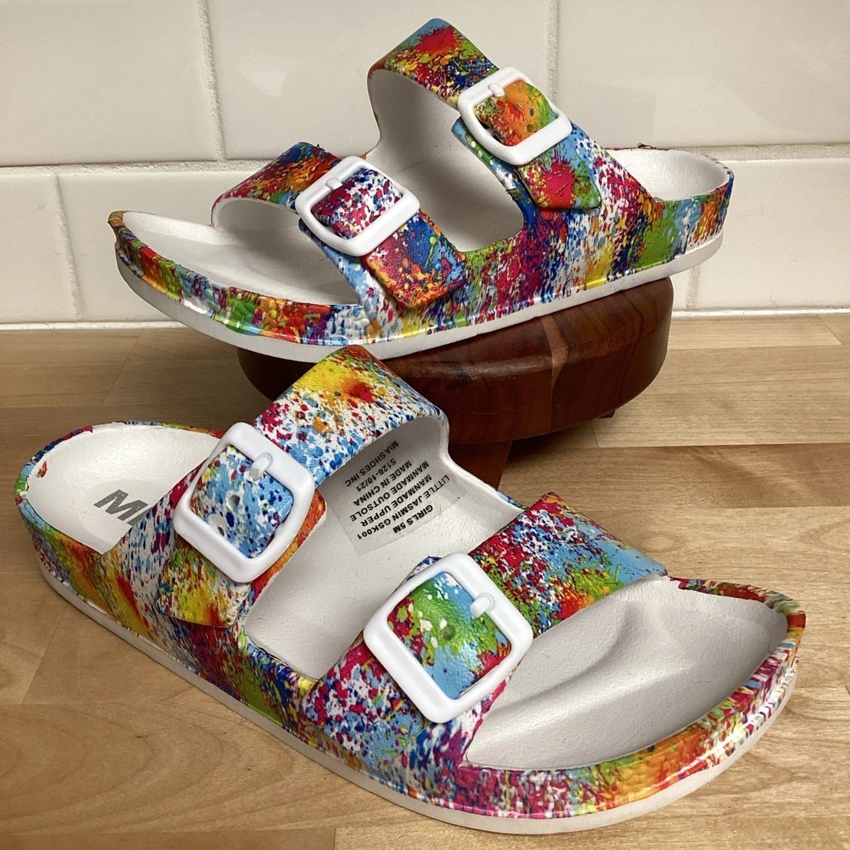 Sandals Mia Kids Shoes MIA Shoes Kid's Marqui Sandal Blush Glitter