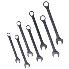 7pc Sae Jumbo Combination Wrench Set 1-516 To 2 Black Oxide 7pc Sae Jumbo Combination Wrench Set 1-516 To 2 Black Oxide