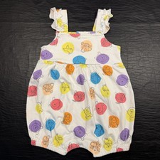 Disney Baby Winnie the Pooh  Friends Baby Romper 3-6 Months Color Bubbles