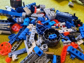 LEGO Nexo Knights 70312 Lance's Mecha Horse, Motocycle 30371 & Clay Storage Case