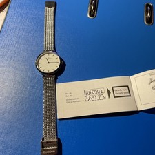 Dugena Damen-Armbanduhr Lissa Quarz Edelstahl...