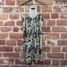 Anthropologie Sanctuary Dress Womens S Multicolor Floral Pleated Casual Sundress