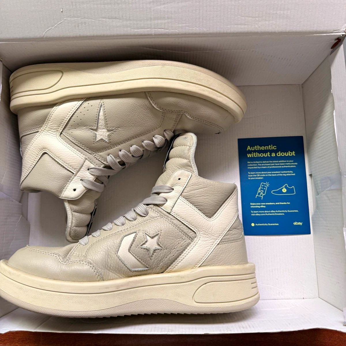 Rick Owens x Converse DRKSHDW TURBOWPN Mid Pelican Just Listed 2026