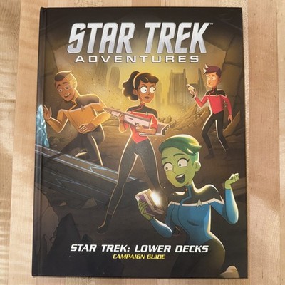 Star Trek Adventures Lower Decks Campaign Guide Hardcover Modiphius RPG
