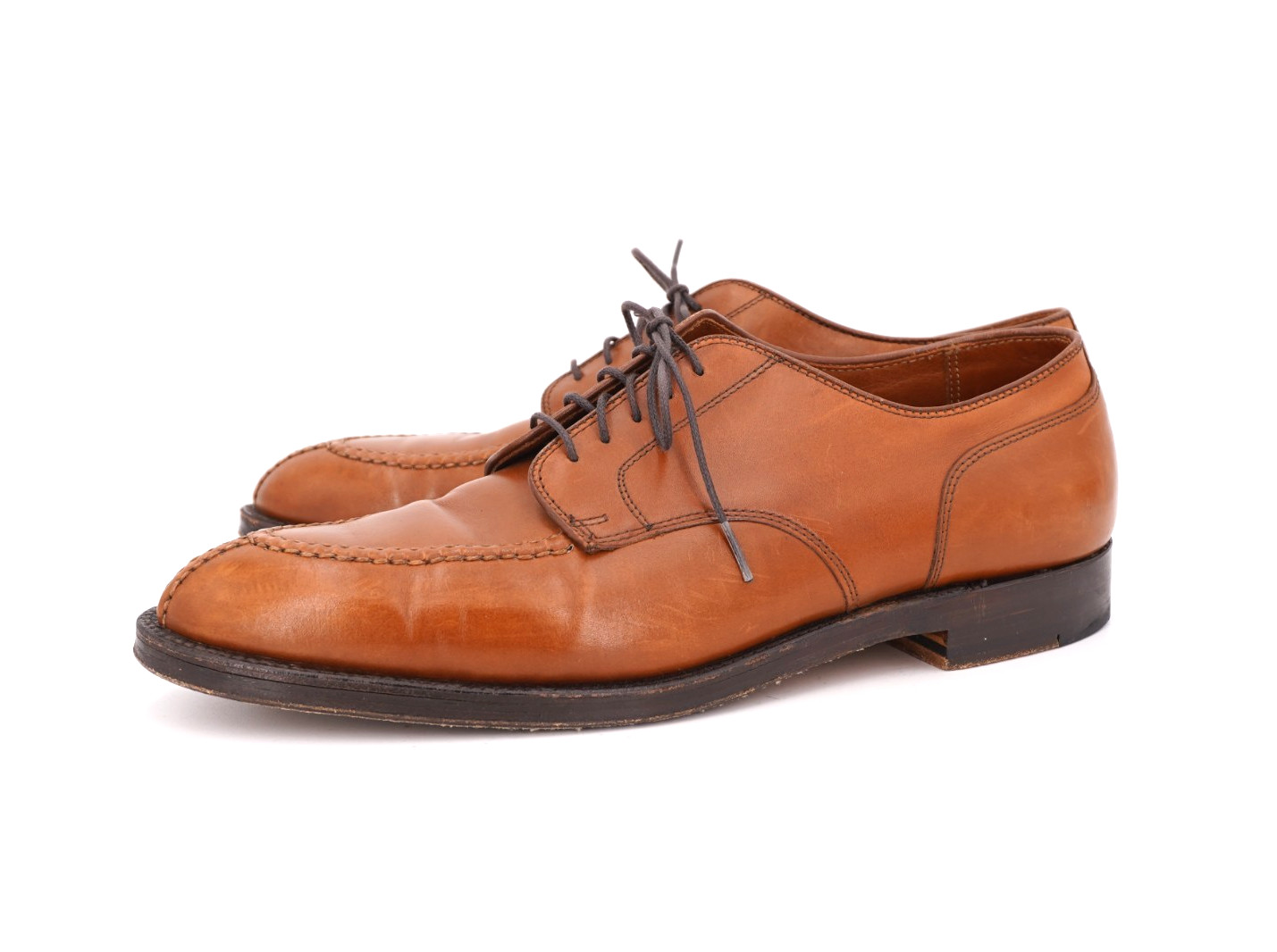 Alden 962 Burnished Tan Calfskin Norwegian Front Blucher