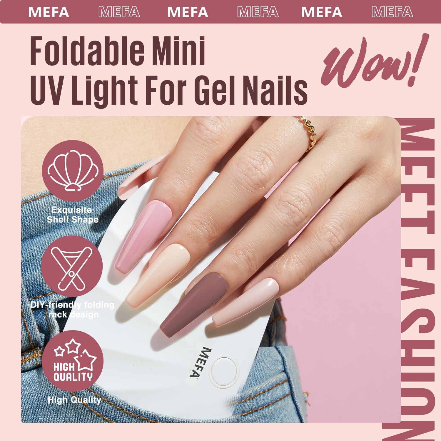 19 Pcs Gel Nail Polish Kit with U V Light, 12 Colors Fall Gel Nail Polish Set...