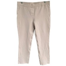 Quince Ultra-Stretch Ponte Straight Leg Pants Beige Tall Large