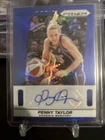 2025 Panini Prizm WNBA Throwback Signatures Blue Penny Taylor Auto /75 Mercury