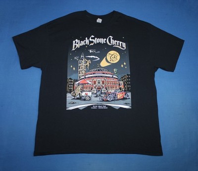 Black Stone Cherry Shirt Royal Albert Hall 2021 Southern Rock Band Herren...