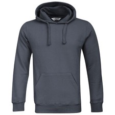 Mens Pullover Hoodie Hooded Sweatshirt Fleece Top Plain Hoody Jumper S - 3XL