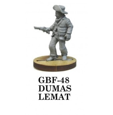 GBF-48 Dumas Lemat- KNUCKLEDUSTER Miniaturen - Alte West - 28MM