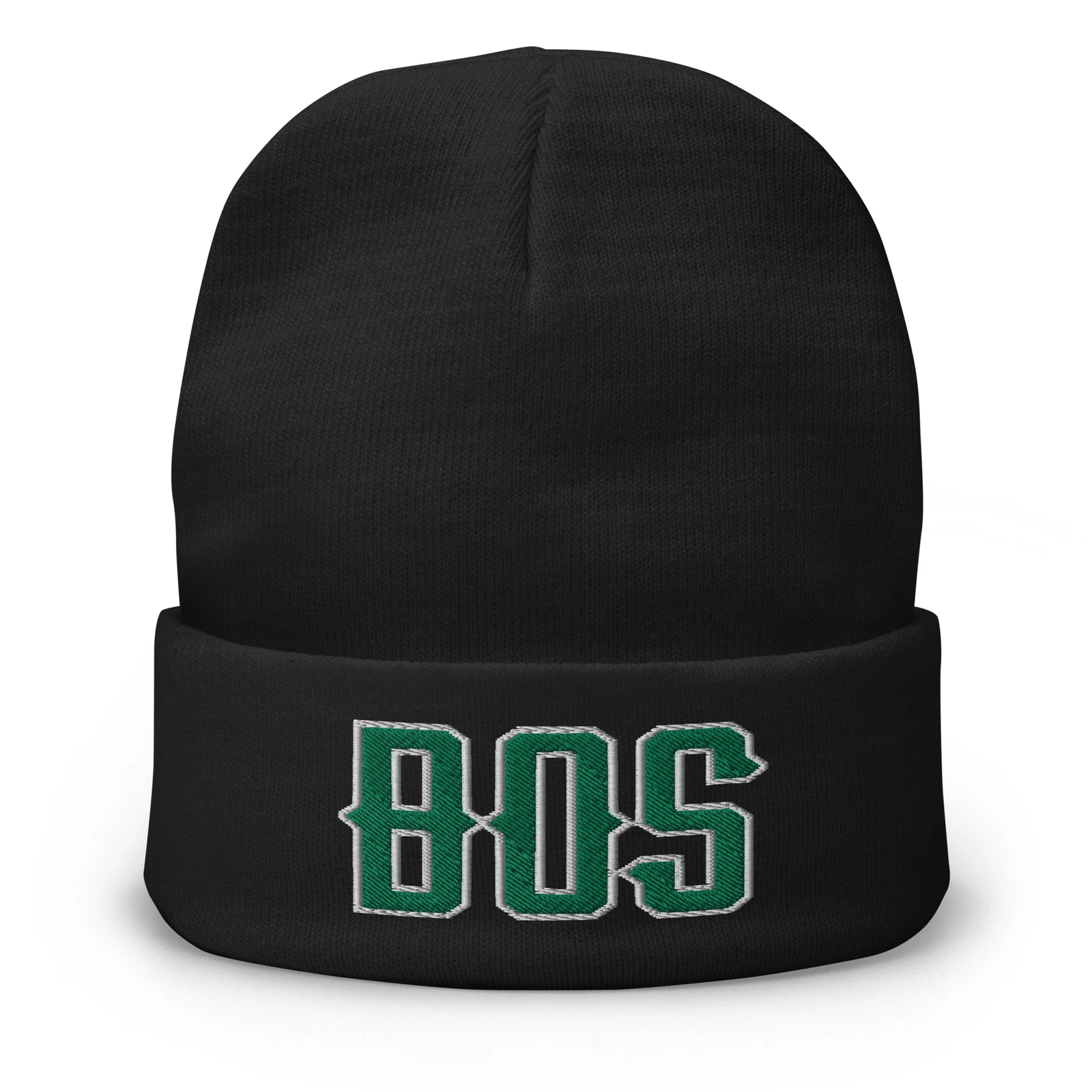 Boston Basketball Retro BOS Winter Beanie Cap Hat
