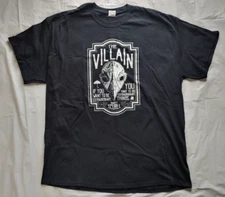 The Villain Marty Scurll Pro Wrestling Crate T-Shirt - ROH NJPW AAA - Size XL