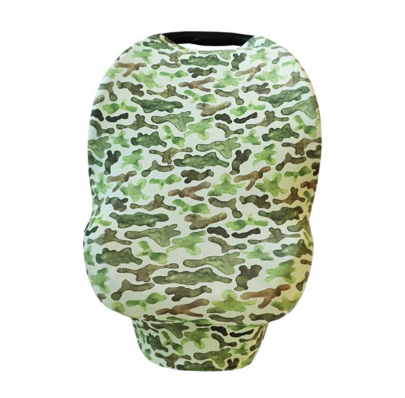 Funda infantil multiuso natural antimicrobiana, funda de asiento de coche, funda de enfermería. Foto 2 de 4