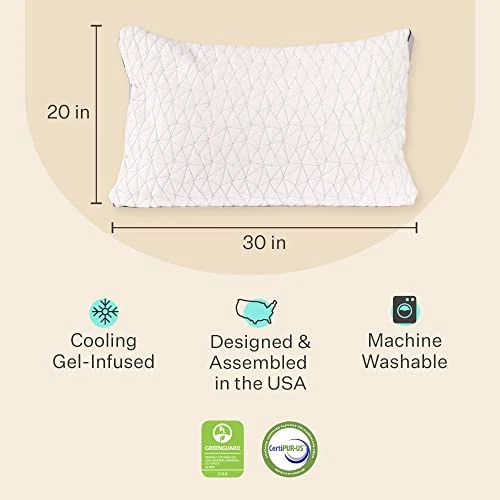 Original Coop Home Goods Pillow Queen (20 in x 30 in)